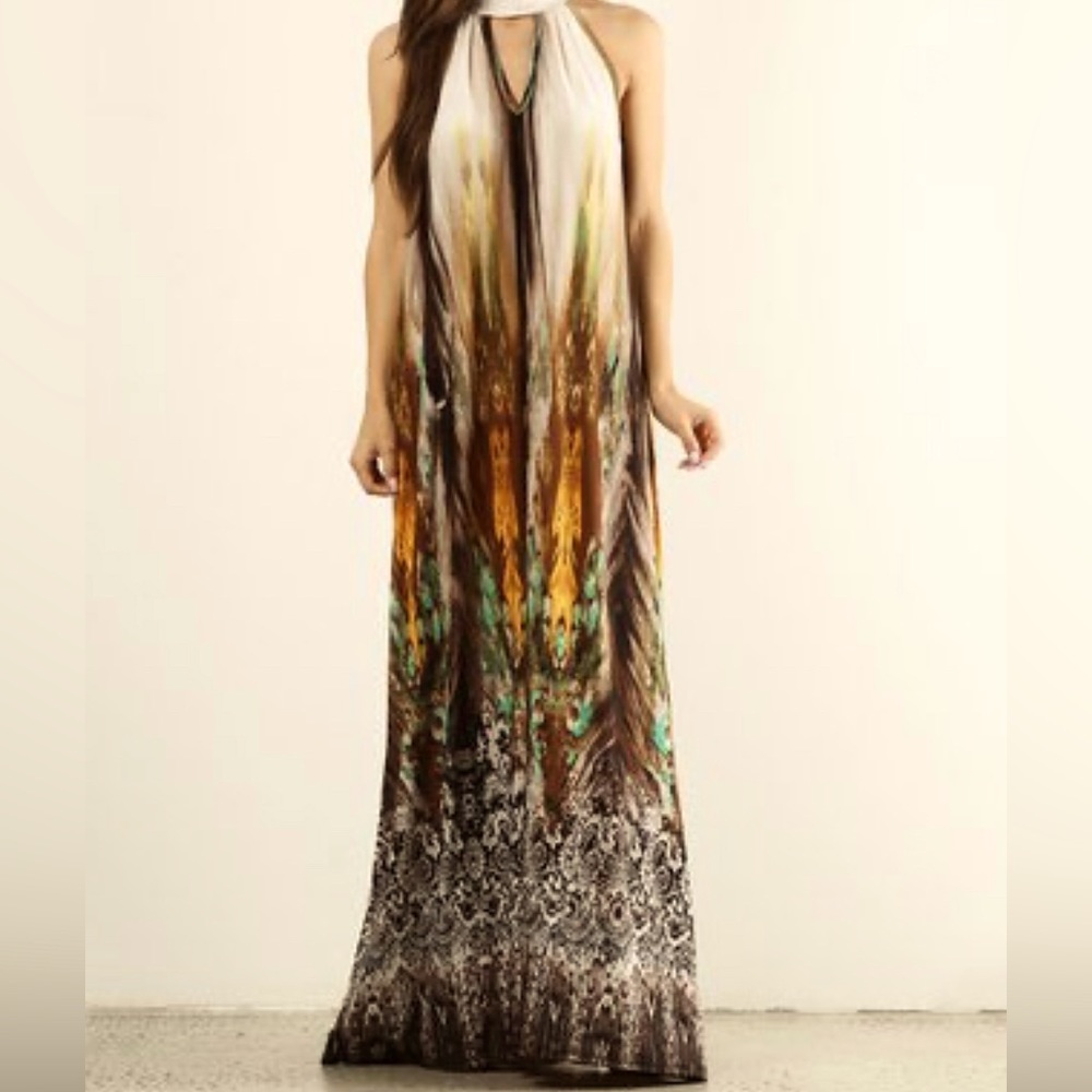 ❗️PRICE DROP❗️ ‘Pretty Young Thing’ (very long) maxi dress sz L